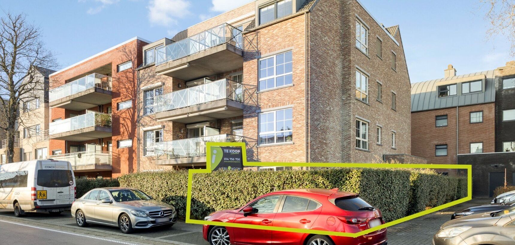 Gelijkvloers appartement te koop in Geel