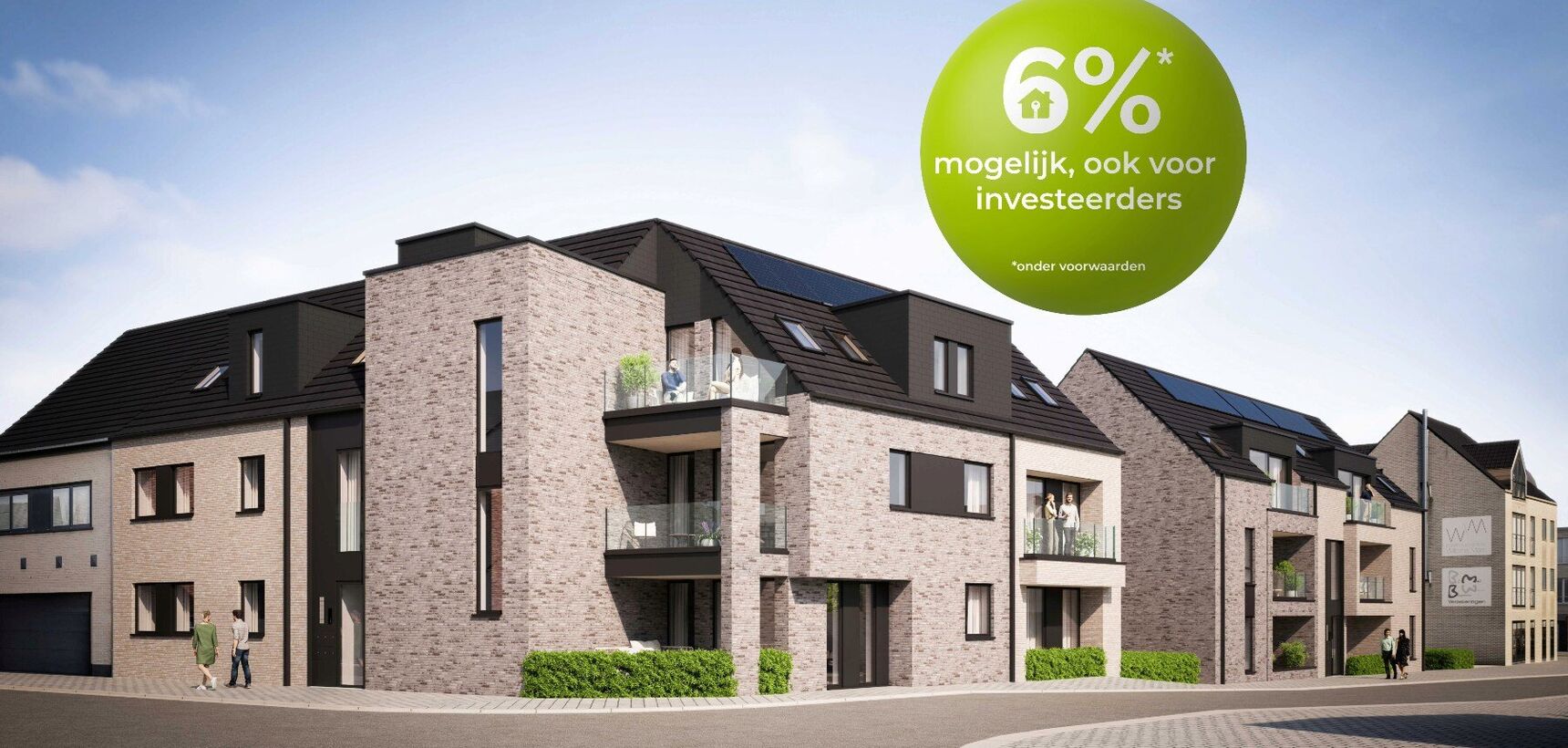 Gelijkvloers appartement te koop in Mol