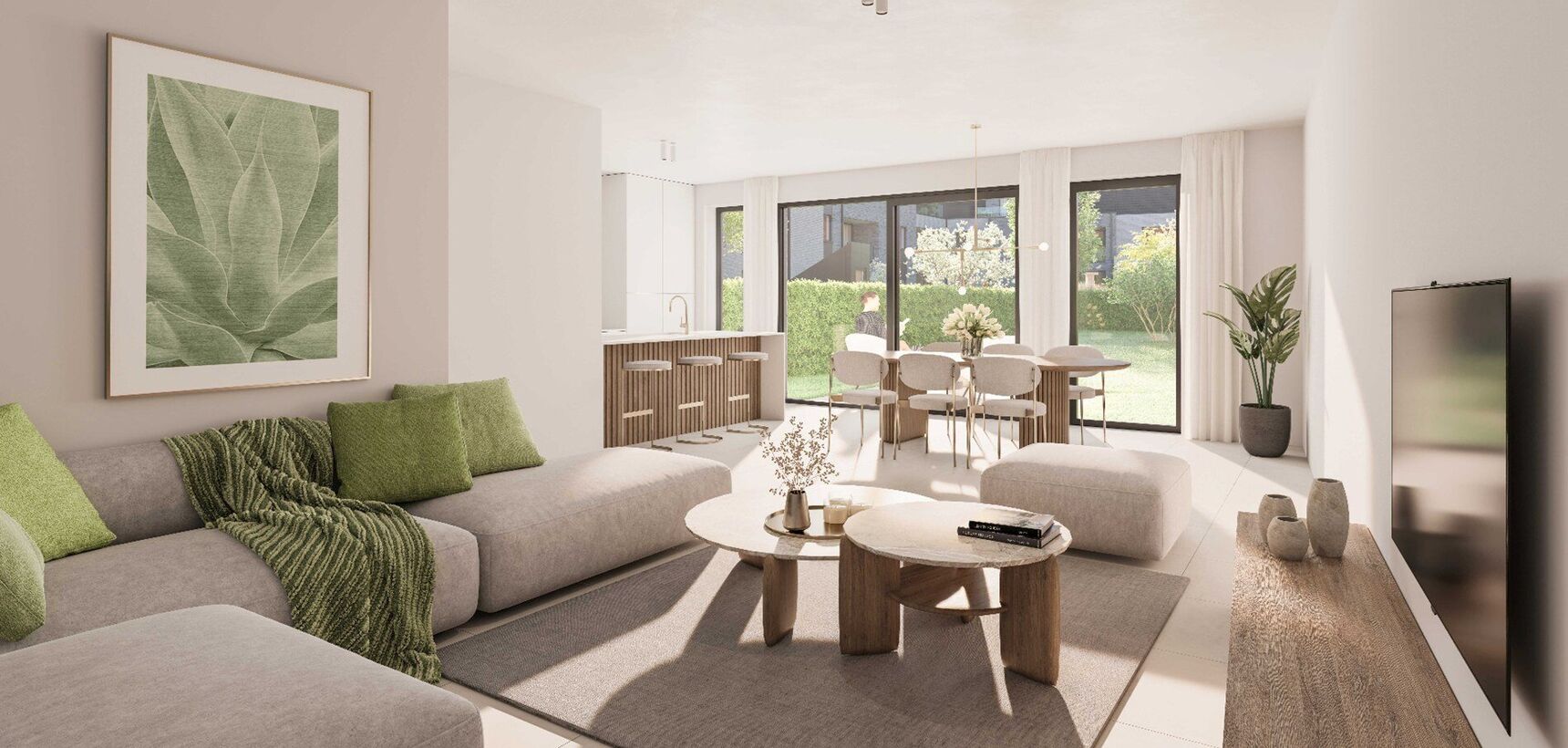 Gelijkvloers appartement te koop in Mol