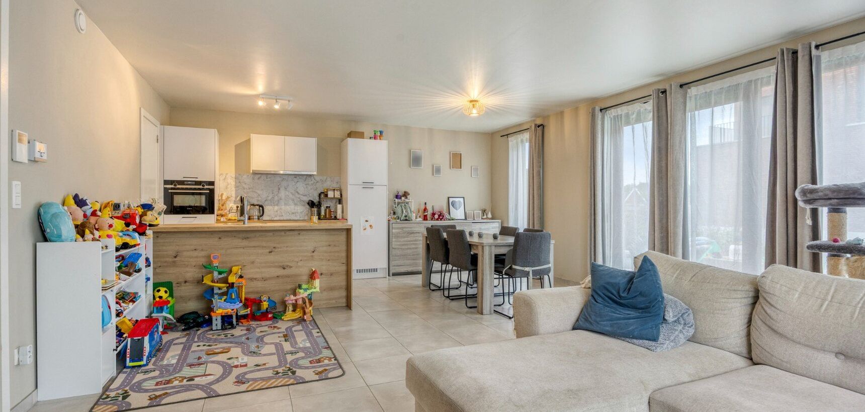 Gelijkvloers appartement te koop in Olen