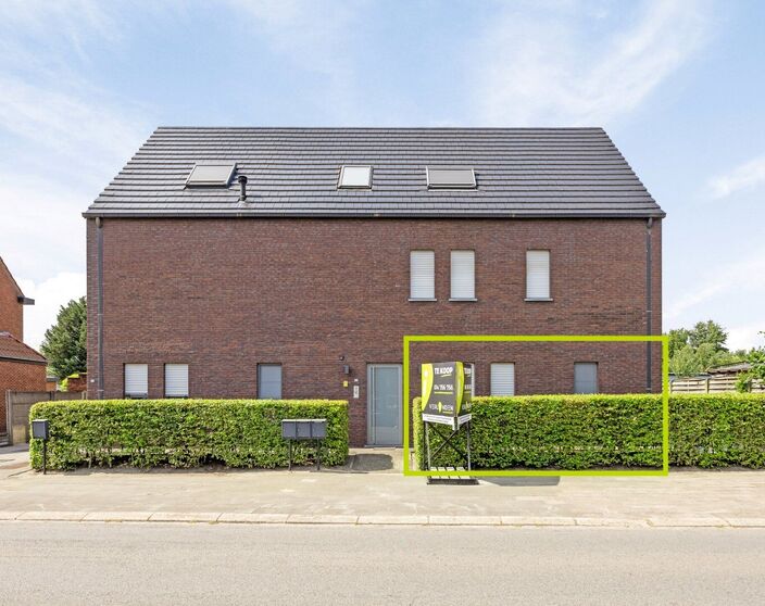 Gelijkvloers appartement te koop in Mol