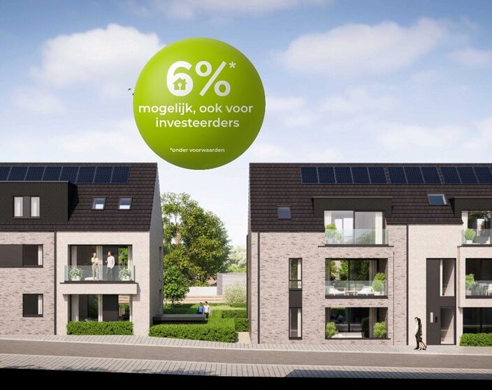Gelijkvloers appartement te koop in Mol