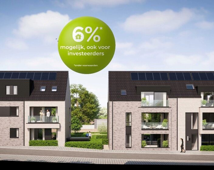 Gelijkvloers appartement te koop in Mol